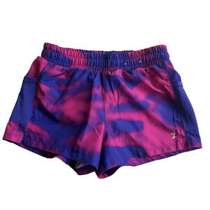 Xersion Girls Medium 10/12 Tie-Dye Pull-On Quick-Dri Shorts